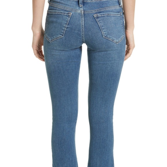 Free People High Waist Crop Straight Leg SZ 27-30 - Picture 3 of 8